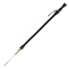 24" ANCHOR-TIGHT LOCKING BLACK STAINLESS ENGINE DIPSTICK 1999 & LATER GM LS SERI
