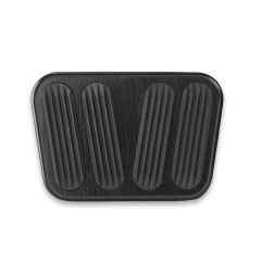 BLACK BRAKE/CLUTCH PEDAL PAD FOR '67-'81 CAMARO/FIREBIRD WITH RUBBER INSERT