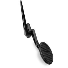 STANDARD OVAL BLACK THROTTLE ASSEMBLY WITH RUBBER INSERT