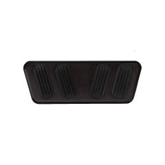 BLACK AUTO BRAKE PAD FOR '69-'70 MUSTANG WITH RUBBER INSERT