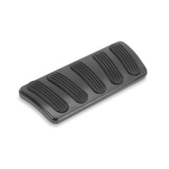 WIDE CURVED BLACK AUTO BRAKE PEDAL PAD FOR '67-'72 C-10 TRUCK