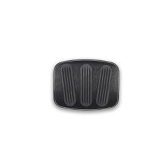 CURVED BLACK AUTO NON-POWER BRAKE PEDAL PAD FOR '73-'77 BRONCO