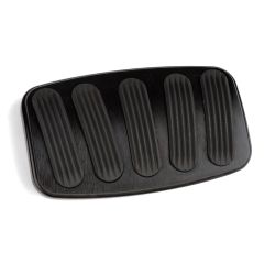 CURVED BLACK AUTO BRAKE PEDAL PAD FOR '76-'77 BRONCO
