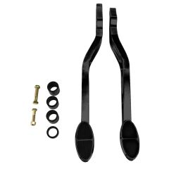 STANDARD BLACK BRAKE & CLUTCH ARMS FOR KUGEL COMPONENTS 180 DEGREE WITH OVAL PAD