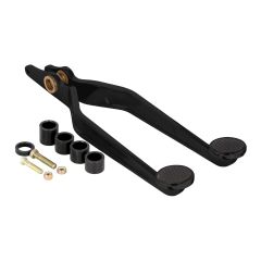 GOOLSBY EDITION BLACK BRAKE & CLUTCH ARMS FOR KUGEL COMPONENTS 180 DEGREE