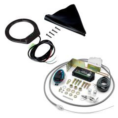 ROUND BLACK BOOT INDICATOR FOR 700/4L60 WITH HORIZONTAL DISPLAY & SENSOR KIT