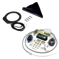 ROUND BLACK BOOT INDICATOR FOR 4L60E/4L80E LONG SELECTOR SHAFT WITH VERTICAL D