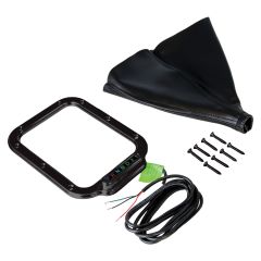 RECTANGULAR BLACK BOOT INDICATOR FOR 700/200R/4L60/4L60E/4L80E WITH HORIZONTAL D