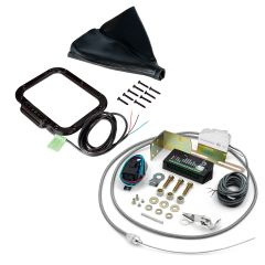 RECTANGULAR BLACK BOOT INDICATOR FOR AOD/4R70W/AODE WITH VERTICAL DISPLAY & SENS