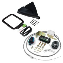 RECTANGULAR BLACK BOOT INDICATOR FOR C4/C6 WITH HORIZONTAL DISPLAY & SENSOR KIT