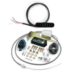 BLACK DASH INDICATOR FOR 700/4L60 WITH HORIZONTAL DISPLAY & SENSOR KIT