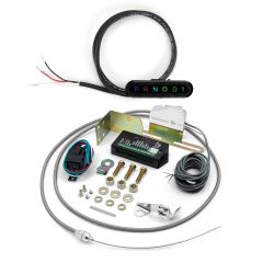 BLACK DASH INDICATOR FOR AOD/4R70W/AODE WITH HORIZONTAL DISPLAY & SENSOR KIT