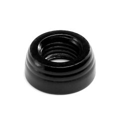 BILLET ALUMINUM LUCILLE DASH BEZEL (7/16"-28 FEMALE)