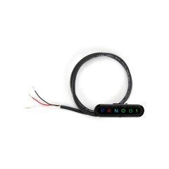 BLACK DASH INDICATOR FOR AOD/4R70W/AODE WITH HORIZONTAL DISPLAY