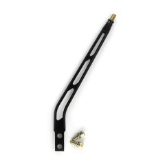 10" SINGLE BEND BLACK BILLET ALUMINUM MANUAL SHIFT LEVER FOR TKO 500/TKO 600