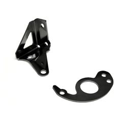 EDELBROCK PRO FLO XT THROTTLE CABLE BRACKET KIT-BLACK