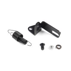 BLACK EFI THROTTLE AND KICKDOWN CABLE MOUNTING BRACKET FOR FITECH