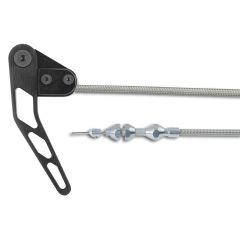 BLACK HI-TECH STAINLESS TRUNK RELEASE CABLE KIT