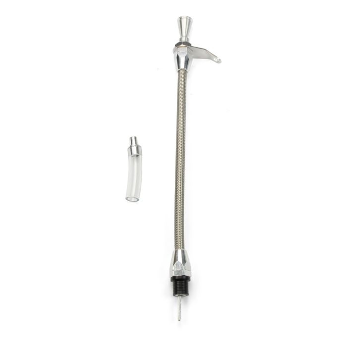 Lokar HI-TECH FLEXIBLE BRAIDED STAINLESS TRANSMISSION DIPSTICK FOR
